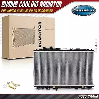 Engine Cooling Radiator For Honda Civic VIII FA FD 2006-2022 1.3 IMA 19010RRH901 • £77.99