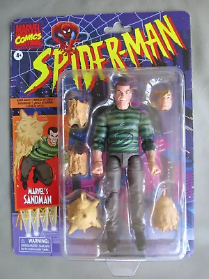 Marvel Legends Spider-Man Retro Sandman New MOSC • $45