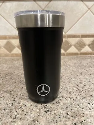 Mercedes Benz Co-driver Travel Metal Thermos Mug With Plastic Lid Cup Coffee • $29.99