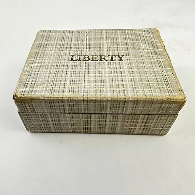 £19 • Buy Art Deco Card Jewellery Type Box Liberty Of London 10.7cm X 8.2cm X 4cm