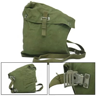 Canvas Military Satchel Shoulder Messenger Vintage Side Bag Army Fishing Pocket • £12.95