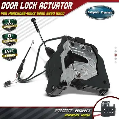 Door Lock Actuator Front Right For Mercedes-Benz W211 E320 E350 E500 2117200435 • $83.99