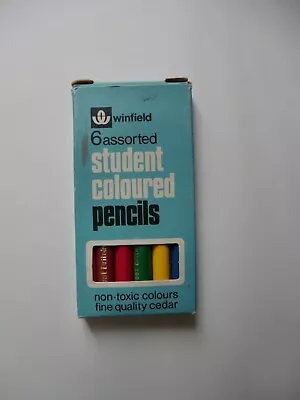 Box Of Coloured Pencils By Winfield (woolworths) • £5