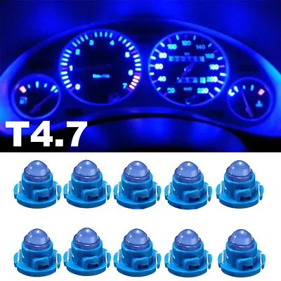 T4.7 T5 Neo Wedge Blue LED Bulb Dash Climate Control Instrument Base Light Parts • $3.91