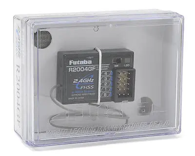 Futaba R2004GF 4ch 4 Channel 2.4ghz FHSS S-FHSS Receiver RX 4PL FUTL7617 2PL 3PL • $69.99