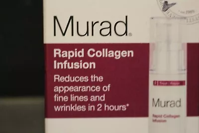 2 Pack Murad Rapid Collagen Infusion Travel Size 0.17 Oz / 5 Ml • $9.90