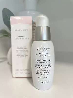New In Box Mary Kay Timewise Day Solution SPF 25 ~ Full Size ~1 Fl Oz  Exp 02/11 • $18