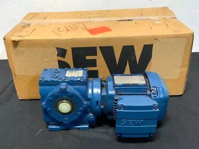 SEW Eurodrive SA47DRS71S4 Inverter Duty Geared Electric Motor 3PH 230/460V 214C • $350