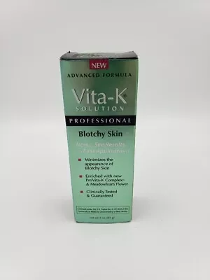 Vita-K Solution Professional New Advanced Formula For Blotchy Skin 3 Oz • $59.99