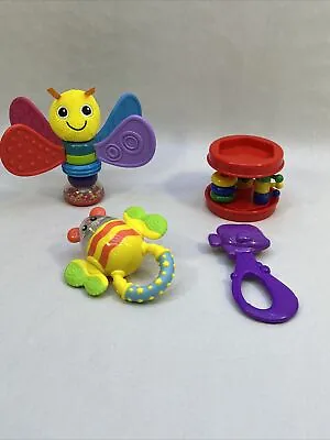 Baby Rattles Bundle Of 4 Toys • £9.90