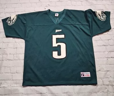 Vintage Donavon McNabb #5 Logo 7 XL Philadelphia Eagles Jersey Made In USA  • $15