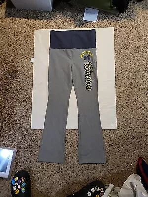 Michigan Wolverines Women's Pants Pro Edge Knights Apparel Size 10/12  L • $9.99