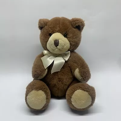 Vintage Brown Wind Up Teddy Bear 1993 San Francisco Music Box Co Works! • $20