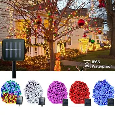 Festive Solar String Lights For Outdoor Garden Party • $10.48