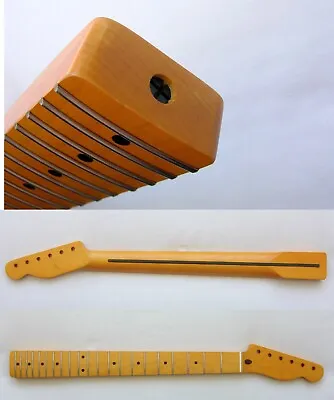 1-Piece / 21 JUMBO Frets /Telecaster Guitar Neck /fits Warmoth And Fender TELE • $127