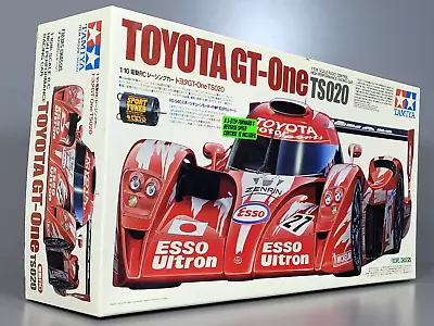 New Vintage 1998 Tamiya 1/10 Toyota GT-One TS020 F103RS Chassis RC Car Kit 58229 • $530