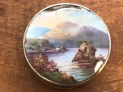 £58 • Buy Silver And Enamel Box 1929
