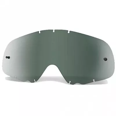 Genuine Oakley Crowbar MX Goggle Replacement Lens Dark Smoke • $14.99