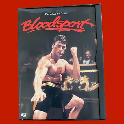 Bloodsport (DVD 1988) Jean-Claude Van Damme. Snapcase. Free Shipping! • $8.95