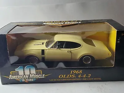 Ertl American Muscle 1968 Olds 442 1:18 Scale Diecast Model Car LE 36420 • $69.95