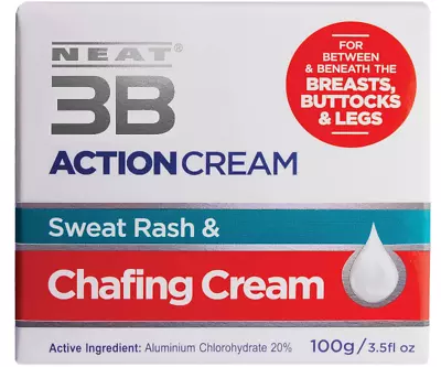 Neat 3B Action Cream - 100g - Prevent Rash Chafing - FREE SHIPING-NEW-AU • $21.99