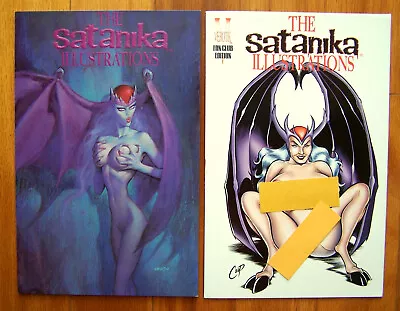 2 Variants  SATANIKA ILLUSTRATIONS By VEROTIK - Fan Club Cvr - Danzig- 1996 • $24.99