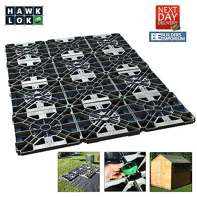 £68.49 • Buy Hawklok Shed Base Kit For Garden Shed/building ( All Sizes) + Membrane & Clips