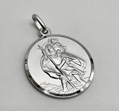 Silver St Christopher’s Pendant 925 Silver • £34.99