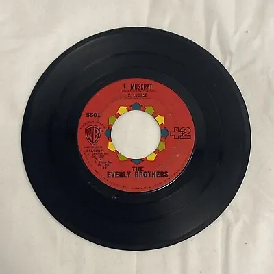 The Everly Brothers (45 RPM) Muskrat / Lucille / Dont Blame Me / Walk Right Back • $6.99