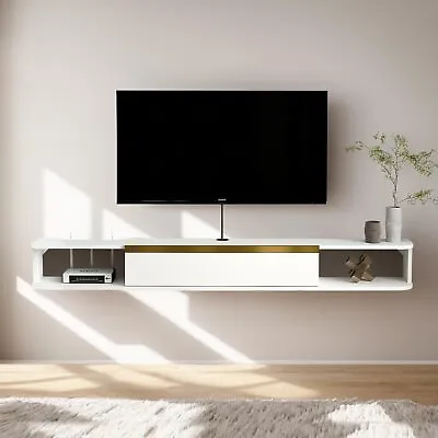 Floating TV Stand Wall Mounted Media Console Entertainment Center 70  • $136