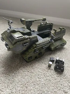 99% Complete Halo Mega Bloks UNSC Elephant 96942 No Box/Instructions • $115