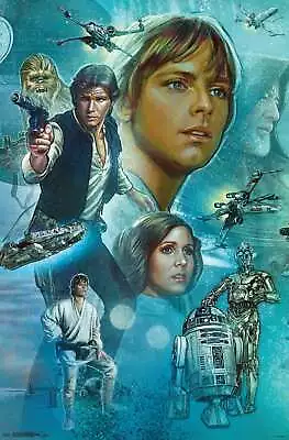 Star Wars: A New Hope - Celebration Mural Poster • $22.99