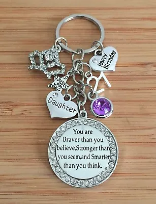 12th 13th 16th Crown Birthday Gift Keyring For Daughter Sister Niece Cousin #2 • £6.99