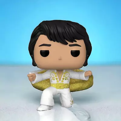 Elvis (287) Pharaoh Suit US Exclusive Diamond Glitter Pop! Vinyl • $24.95