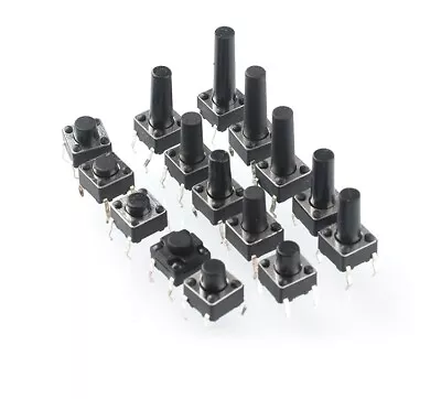 20pcs Momentary Tactile Switch Touch SMD Mini Micro Push Button Switch 4 Pin • $1.79