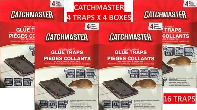 Catchmaster Mouse & Insect Glue Boards 4PKs 16 Traps • $14.75
