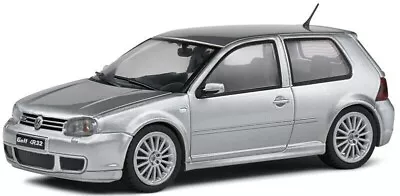 1/43 Volkswagen Golf IV R32 Silver 2003 Diecast Model Car By Solido S4313602 • $59.89