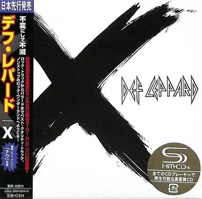 Def Leppard - X - Ltd SHM-CD [New CD] Ltd Ed Rmst SHM CD Japan - Import • $26.12