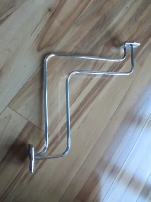 Vintage Bathroom Autoyre Fairfield Double Corner Fluted Chrome Towel Bar USA • $98