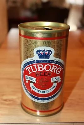 70's Tuborg Wide Seam 12oz Beer Can-Carling Brewing Baltimore MD • $14.99