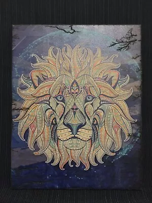 Mosaic Lion's Pride Wooden Wall Art/Plaque 9.5  X 12  • $60