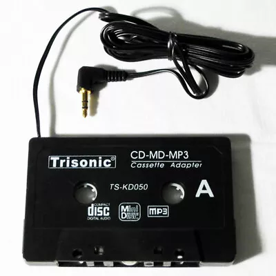 Audio AUX Car Cassette Tape Adapter Converter 3.5MM For IPod MP3 • $8.10