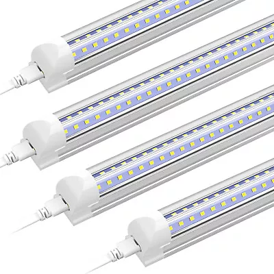 2FT 3FT 4FT 5FT 6FT 8FT LED Tube Light Bulb 6500K T8 LED Shop Light Fixture • $84.39