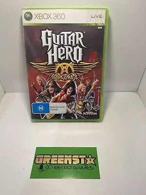 Guitar Hero Aerosmith Xbox 360 🇦🇺 Seller Free And Fast Postage • $16.99