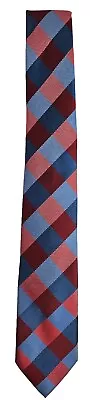 Dockers Tie Blue Red Necktie Extra Long XL 64  FREE SHIPPING • $15