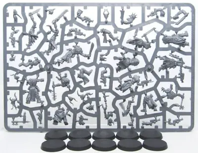 Games Workshop Warhammer 40000 Chaos Cultists Squad BNOS 10 Figures New Sprues • £24.99