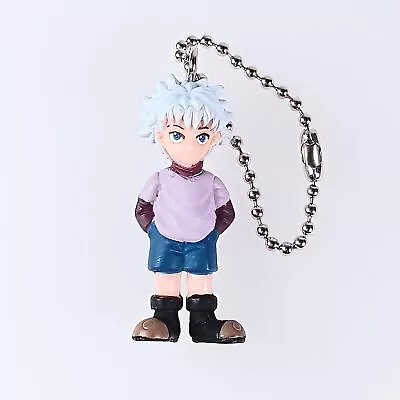 Killua Hunter X Hunter Swing Keychain Mini Figure Japanese From Japan F/S • $34.75