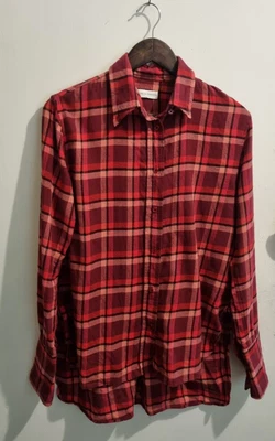 $34 • Buy Scanlan Theodore Plaid Shirt In Raspberry- Size 8