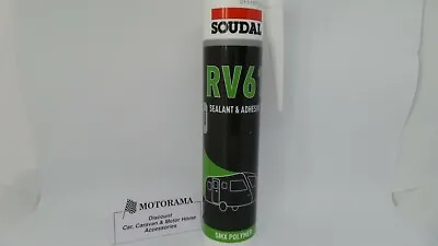 Soudal Rv61 Bonding Adhesive Sealant White Caravan/motorhome Motorama Hull • £15.59