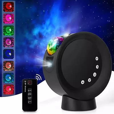 £14.99 • Buy LED Star Projector Galaxy Projector Night Light Remote Control 300°Adjustable